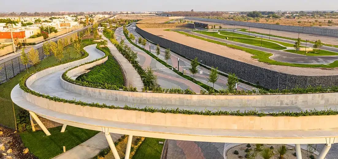 Jardines y áreas verdes